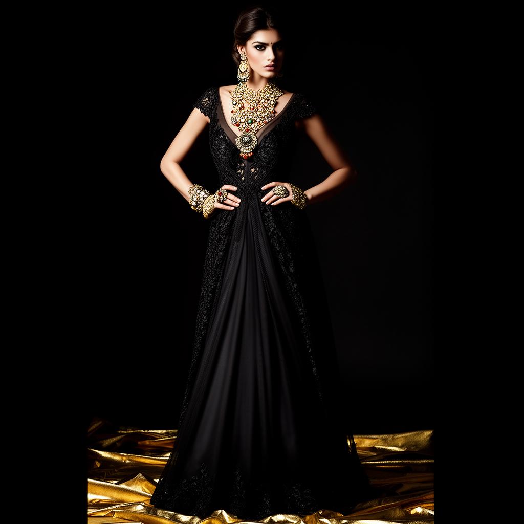 Black Shades - The Luxury Gown
